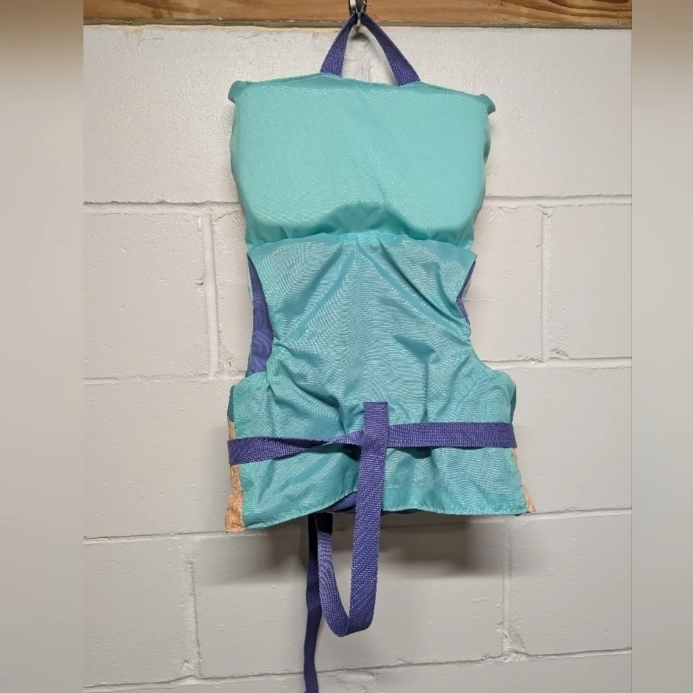 Infant Kids Girls Mermaid Swim Life Jacket <50 lbs Full Throttle